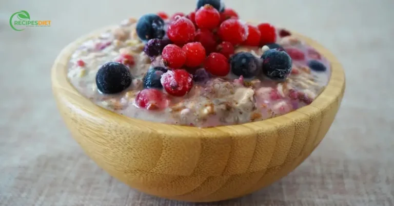 Blended overnight oats recipe