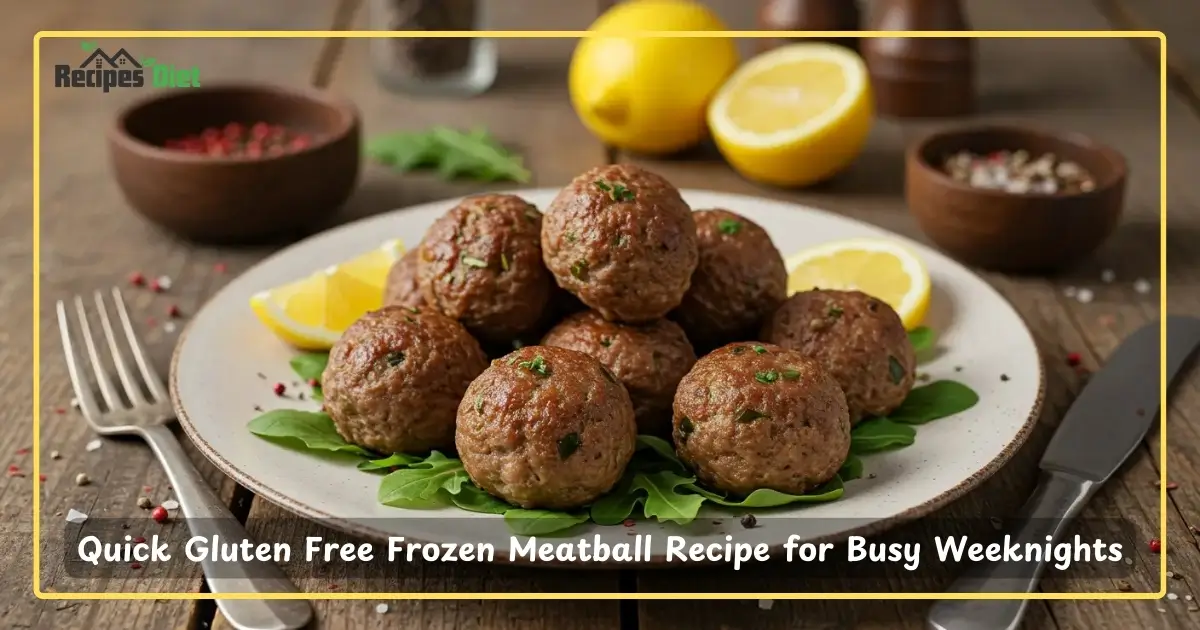 Gluten Free Frozen Meatball