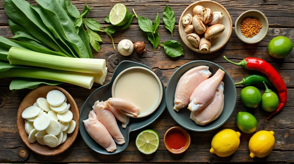 Tom Kha Gai – Authentic Thai Coconut Chicken Soup