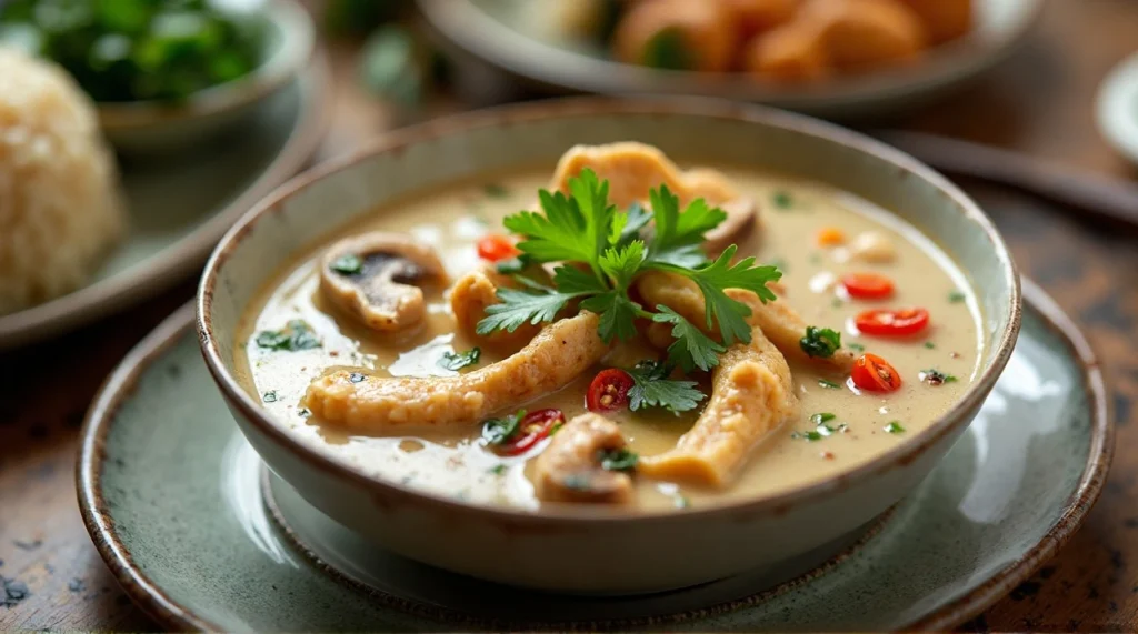 Tom Kha Gai – Authentic Thai Coconut Chicken Soup