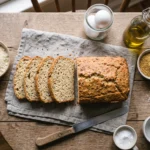 Ingredients for Dairy-Free Keto Bread Made with Olive Oil
